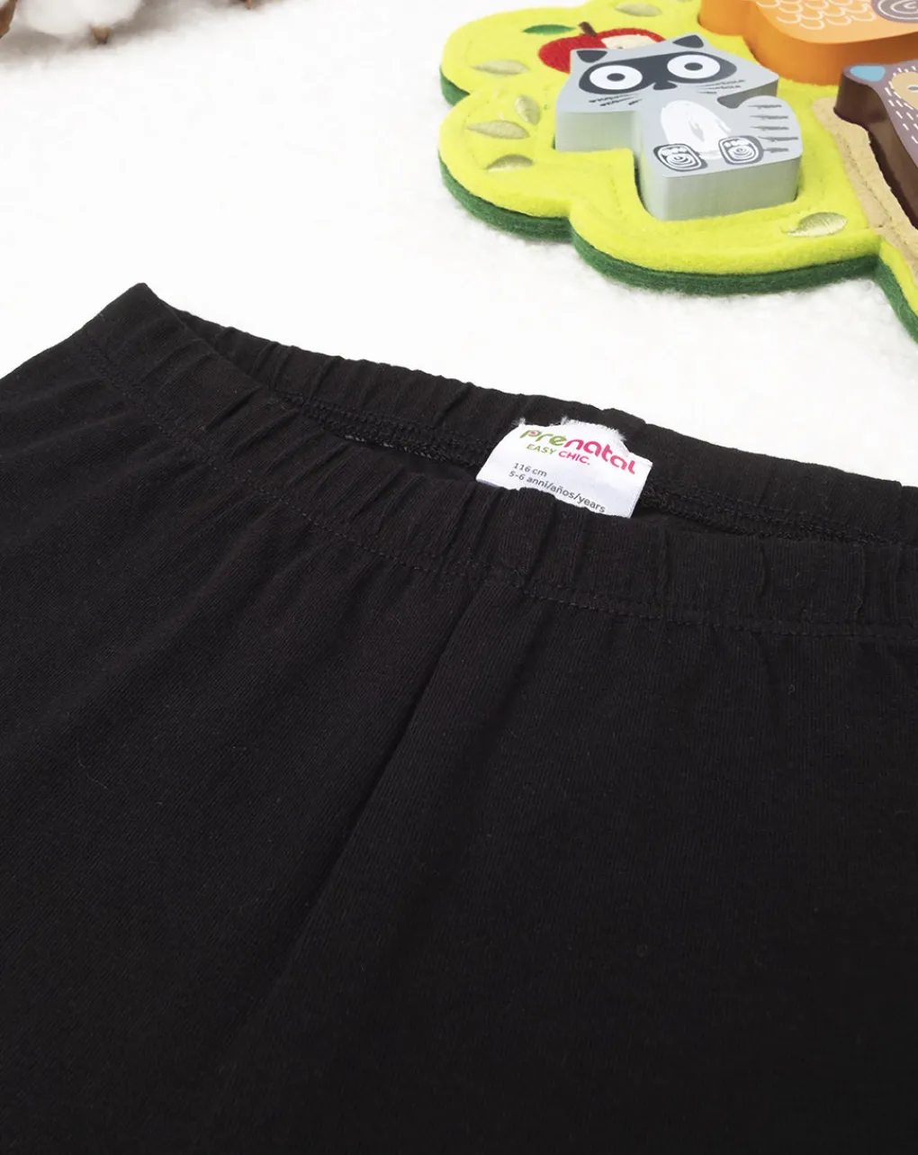 Prenatal Jeans Pantaloni E Salopette-Legging Girl Total Black