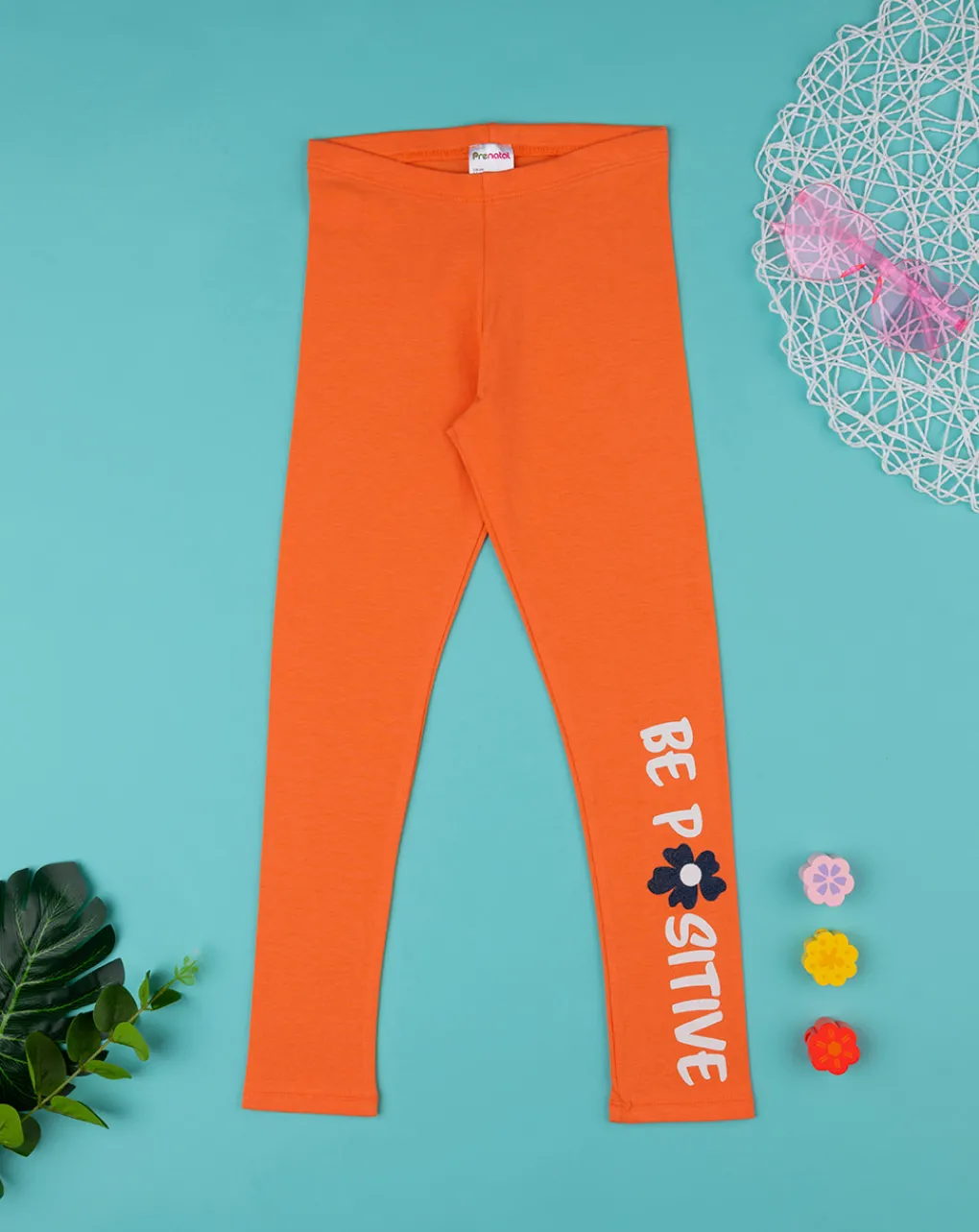 Prenatal Leggings E Gonne-Legging Jersey Bimba Arancione