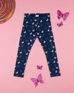 Prenatal Leggings E Gonne-Legging Jersey Bimba "Farfalle”