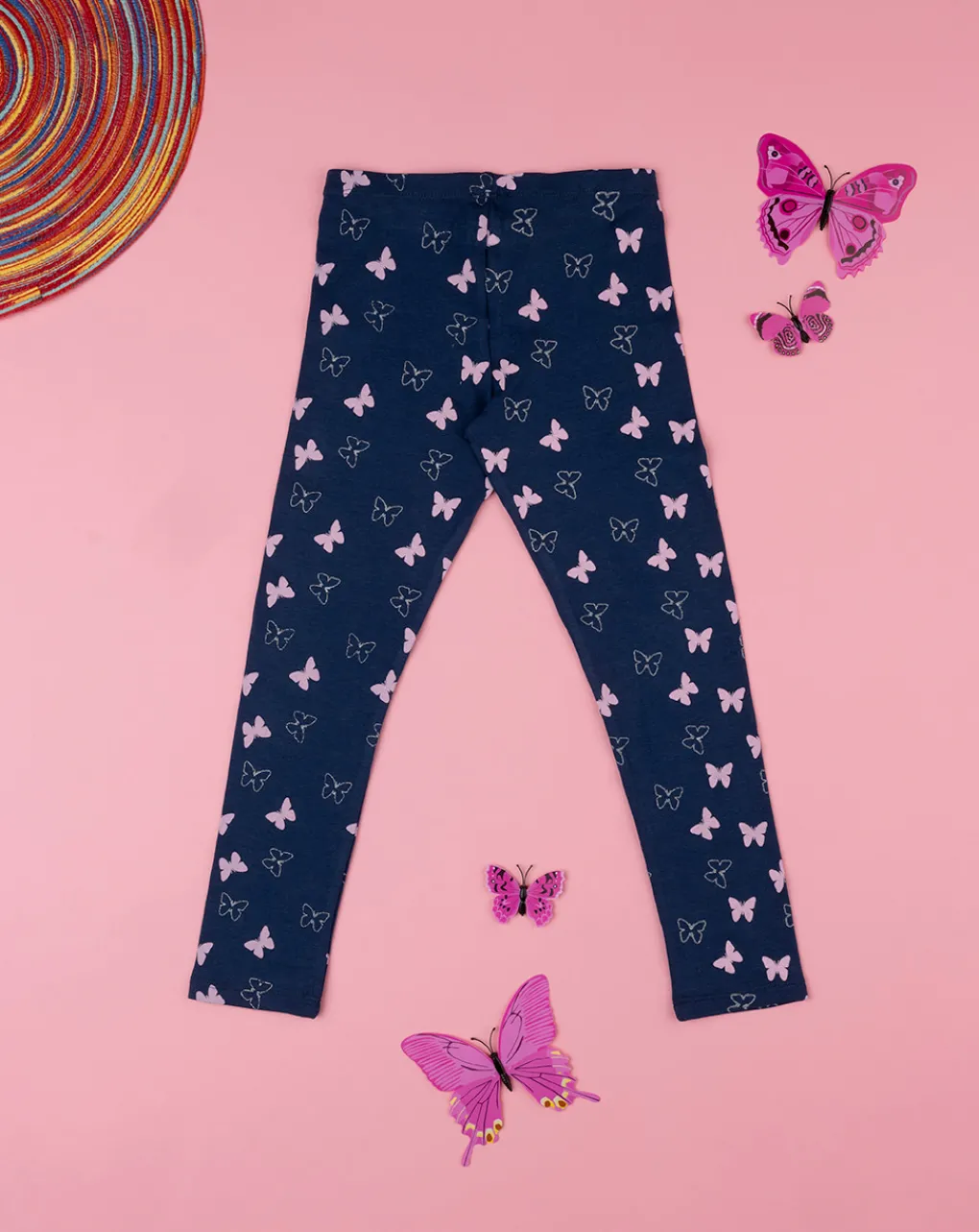 Prenatal Leggings E Gonne-Legging Jersey Bimba "Farfalle”