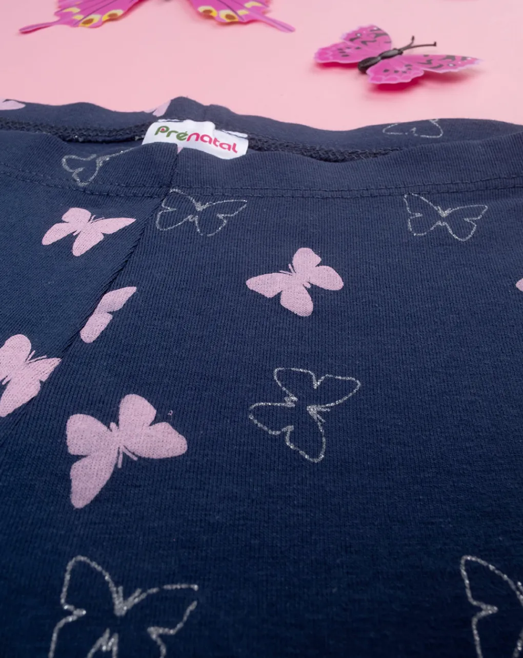 Prenatal Leggings E Gonne-Legging Jersey Bimba "Farfalle”