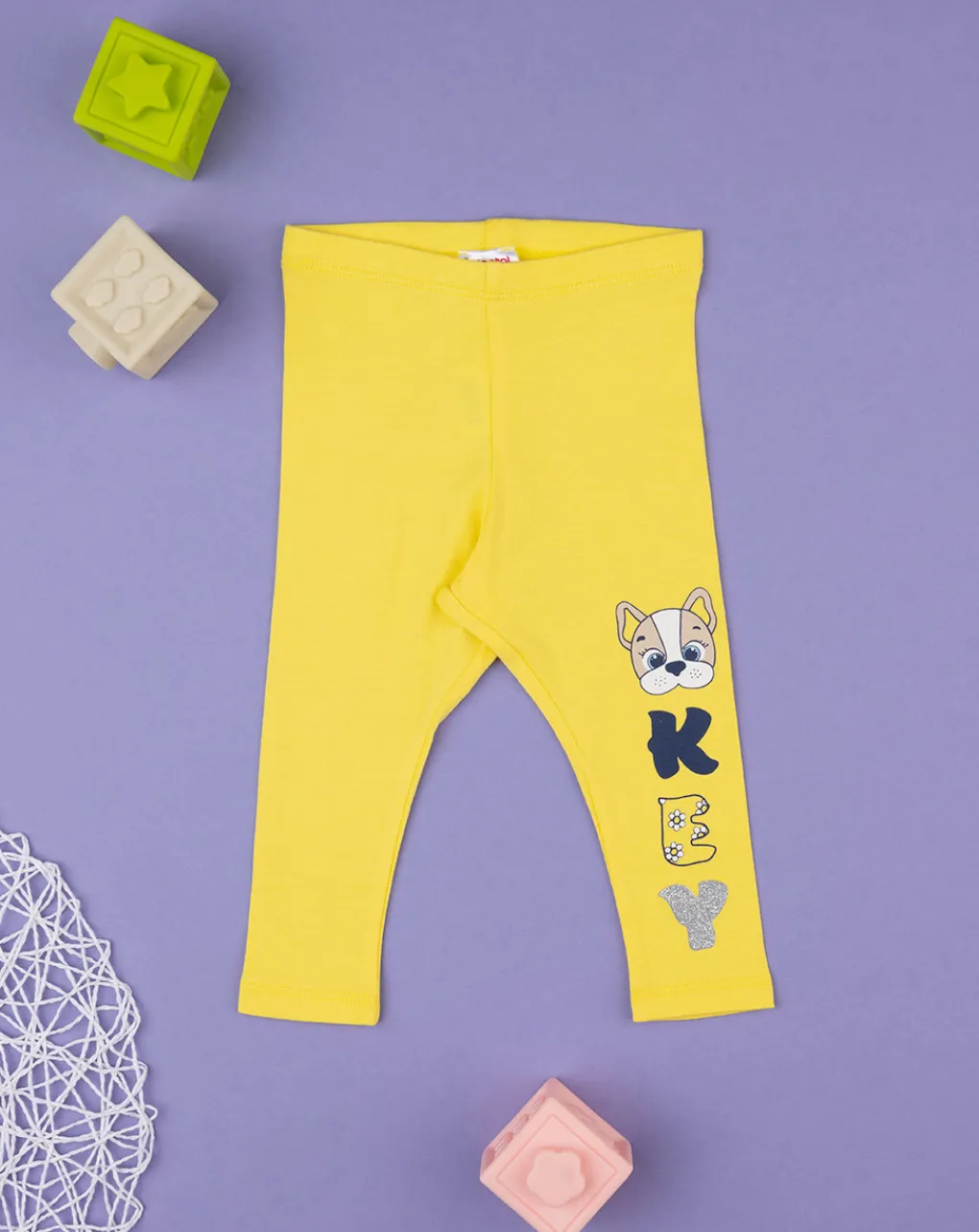 Prenatal Leggings E Gonne-Legging Jersey Bimba Giallo