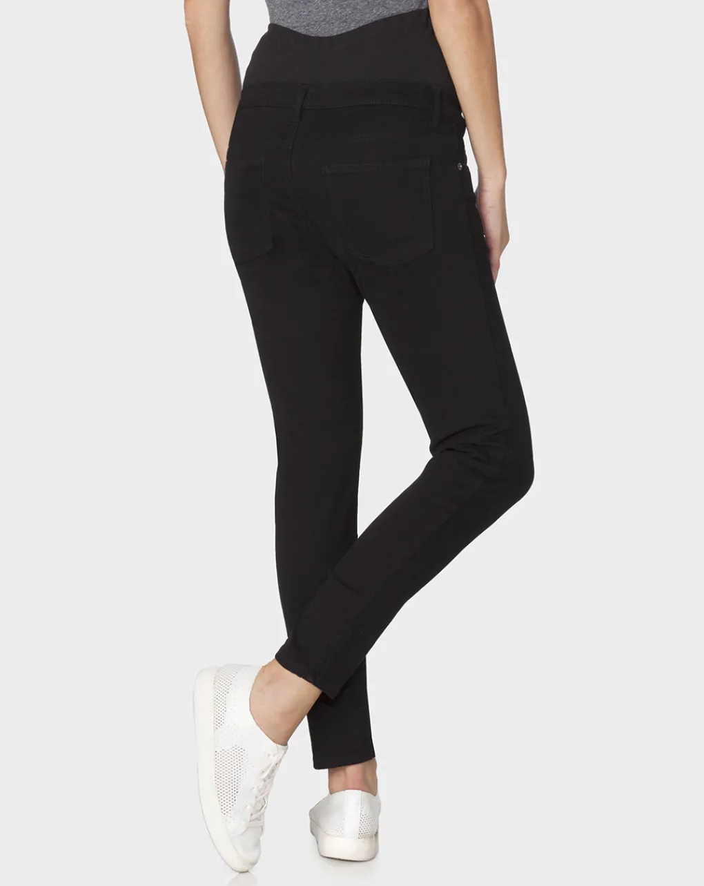 Prenatal Pantaloni Gonne E Leggings-Leggings Nero Con Fascia