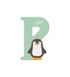 Sevi Giochi In Legno-Lettera P Pinguino