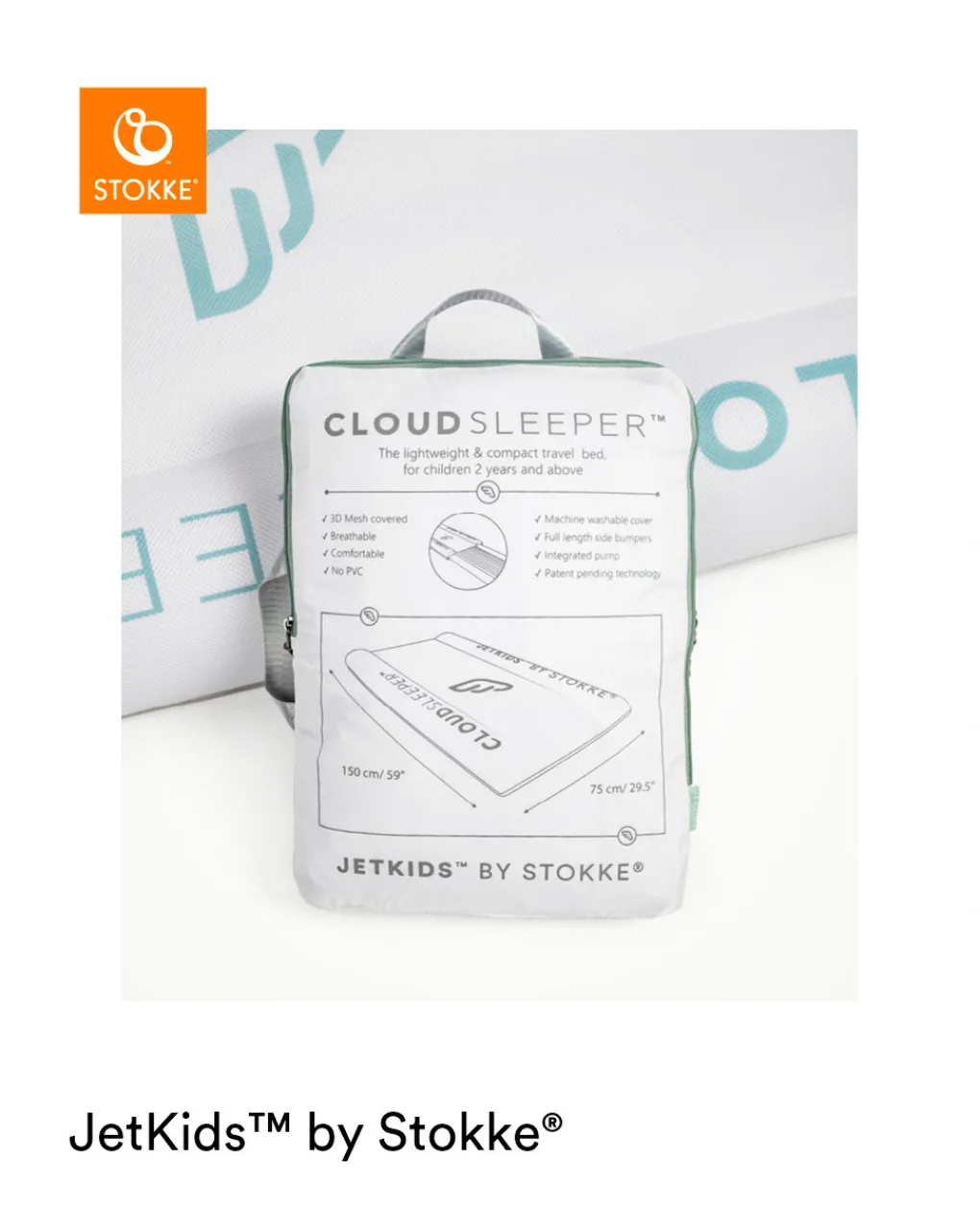 Stokke Marsupi E Zaini-Letto Gonfiabile Per Bambini Cloudsleeper? Jetkids? - ?