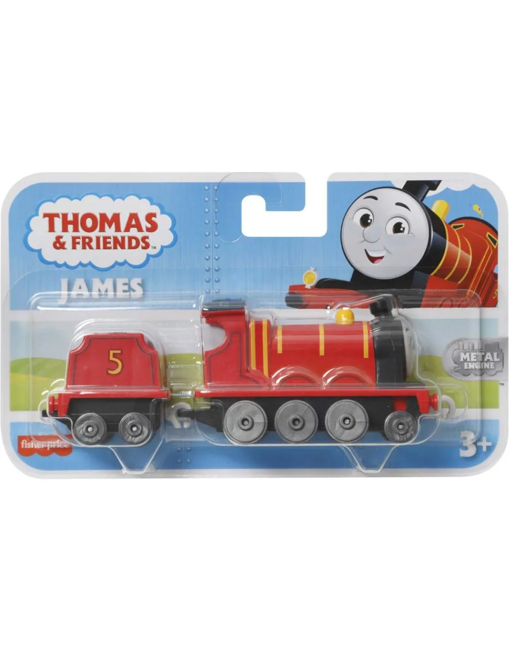 THOMAS & FRIENDS Bambole Personaggi E Accessori-Locomotive A Ruota Libera Large -