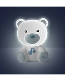 Chicco Giochi Primi Mesi-Luce Notturna Orsetto Dreamlight Azzurro -