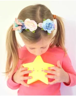 Little Lovely Company Complementi D'Arredo-Lucine Little Lights Stella Gialla