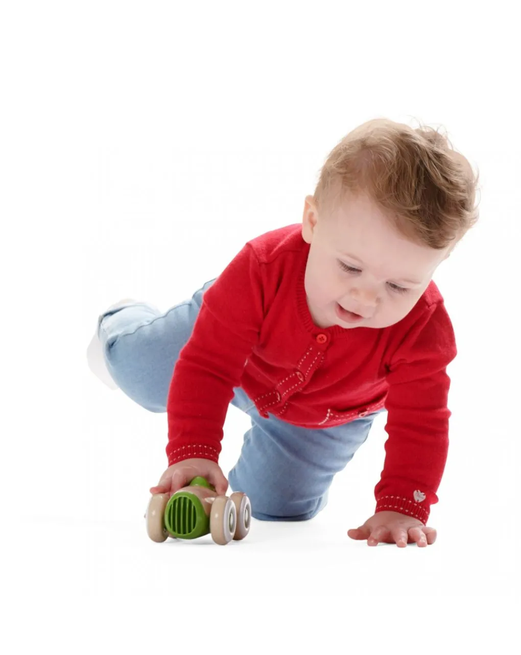 Chicco Giochi Primi Mesi-Macchinina Verde Eco+