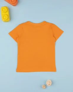 Prenatal Magliette Camicie E Body-Maglia Arancione Mezza Manica Bimbo