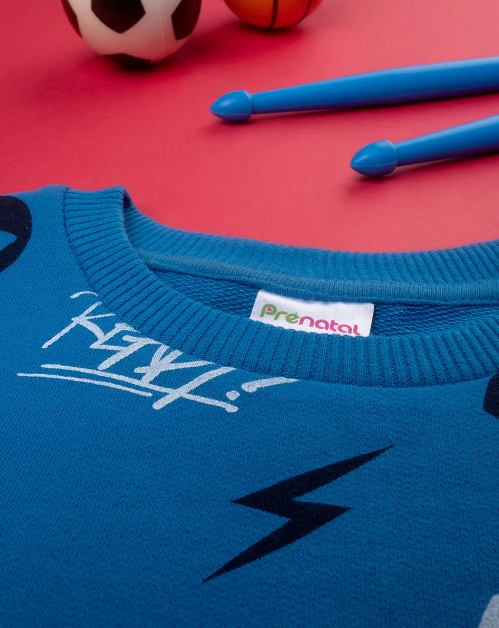 Prenatal Maglioni E Cardigan-Maglia Bimbo Blu "Dinosauro”
