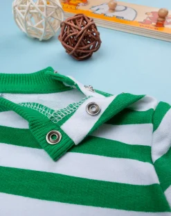 Prenatal Maglioni E Cardigan-Maglia Bimbo French Terry Rigata Con Stampa