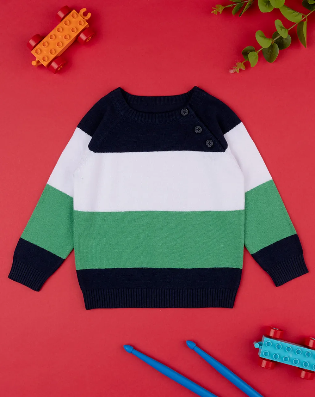 Prenatal Maglioni E Cardigan-Maglia Bimbo Rigata