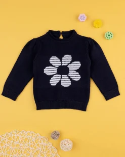 Prenatal Maglioni E Cardigan-Maglia Tricot Bimba Blu