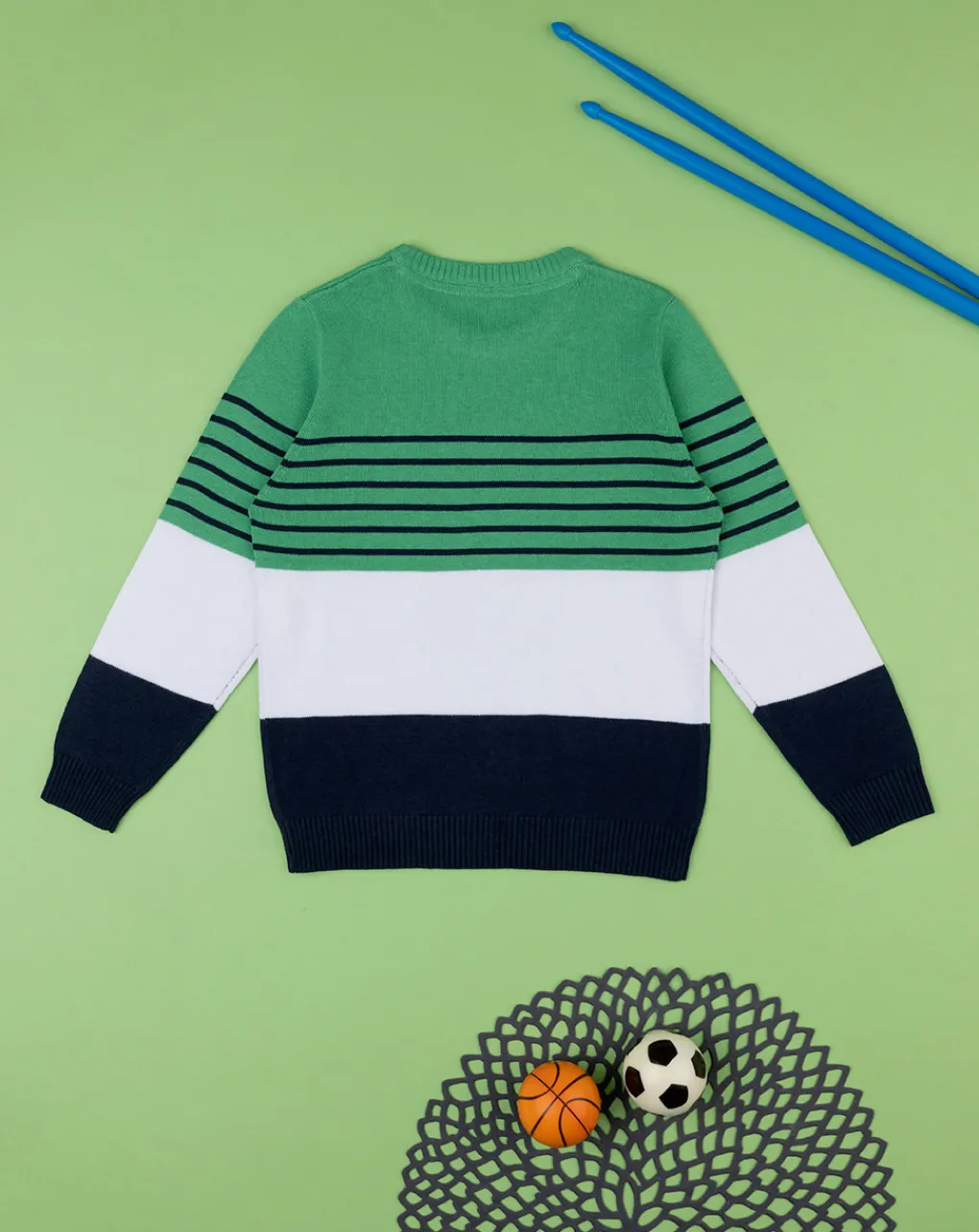 Prenatal Maglioni E Cardigan-Maglia Tricot Bimbo Rigata