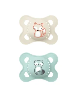 Mam Succhietti-Succhietti Original 2-6M Silicone 2 Pz Animali