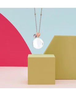 Mamijux Chiama Angeli-Chiama Angeli Con Cuore Centrale Con Piedini Incisi In Oro Rosa