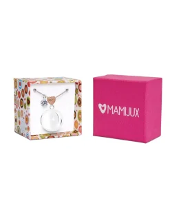 Mamijux Chiama Angeli-Chiama Angeli Con Cuore Centrale Con Piedini Incisi In Oro Rosa