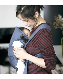 Baby Bjorn Marsupi E Zaini-Marsupio Baby Carrier Mini Vintage Indigo Cotton