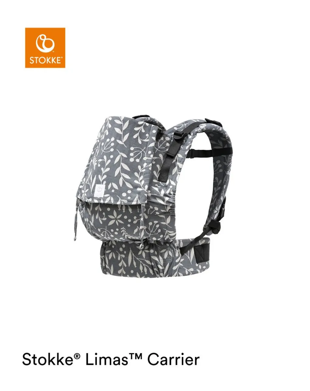 Stokke Marsupi E Zaini-Marsupio ?Limas?? Carrierflex Floral Slate - ?
