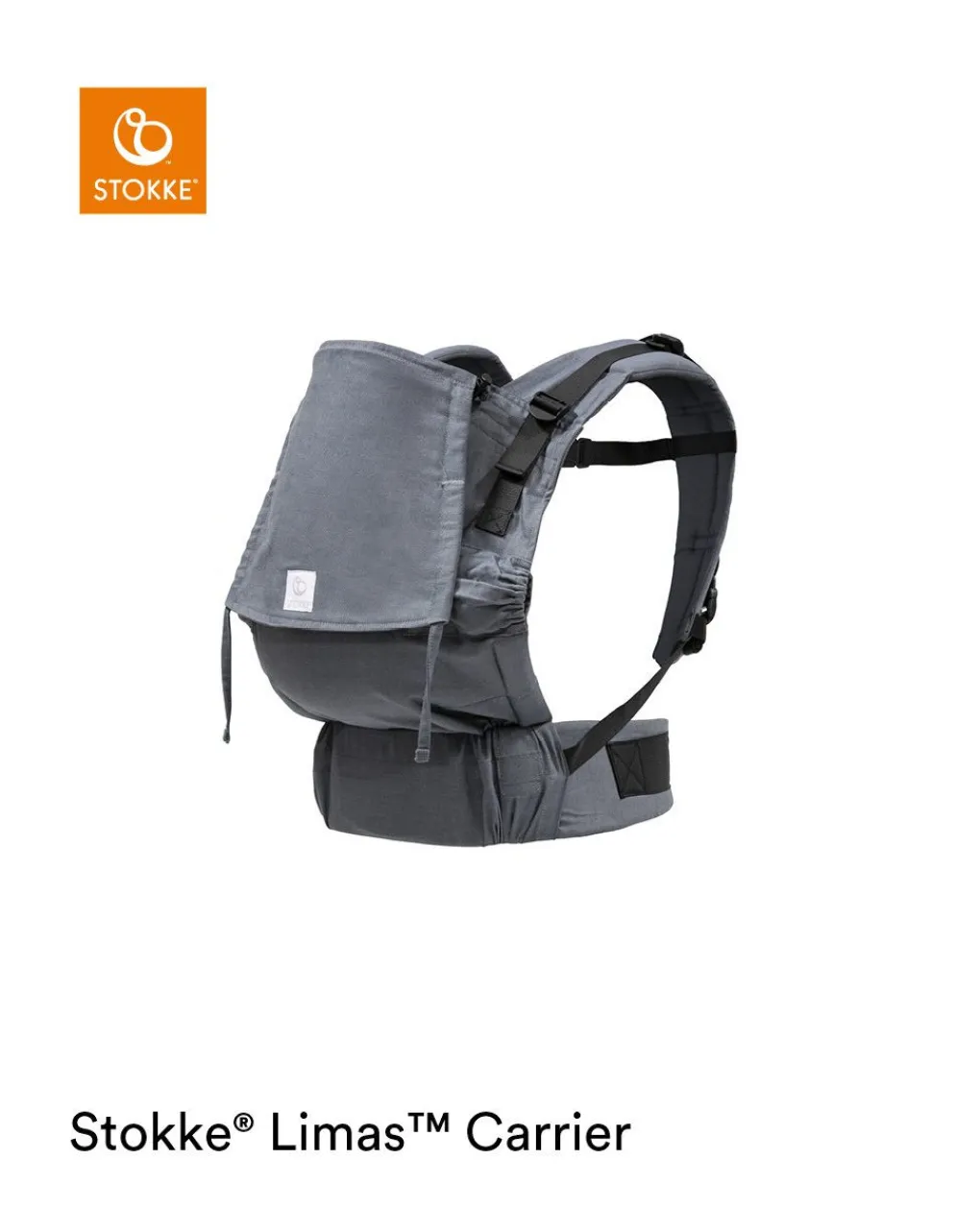 Stokke Marsupi E Zaini-Marsupio ?Limas?? Carrierflex Anthracite Melange - ?