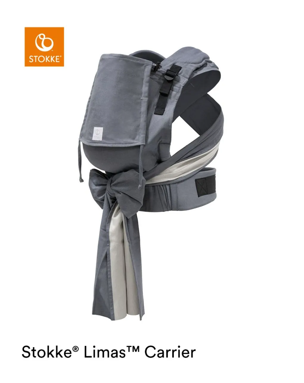 Stokke Marsupi E Zaini-Marsupio ?Limas?? Carrierplus Anthracite Melange - ?