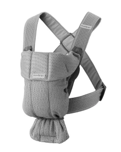 Baby Bjorn Marsupi E Zaini-Marsupio Mini 3D Mesh Grigio - Babybjorn