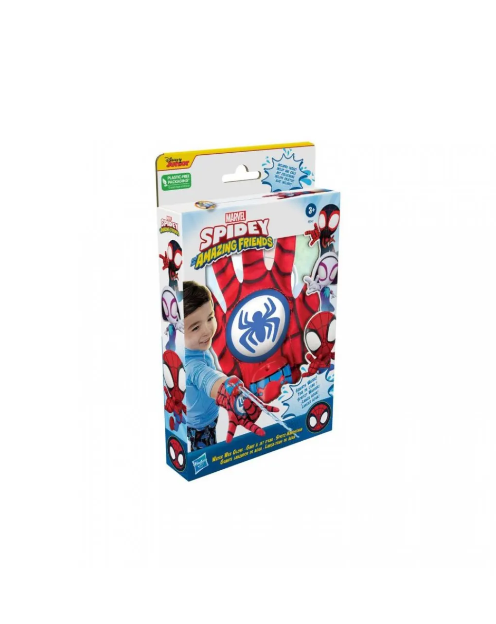 Spidey Giochi Di Imitazione-Marvel E I Suoi Fantastici Amici: Guanto Ad Acqua E Ragnatele Di 3+ Anni - Hasbro