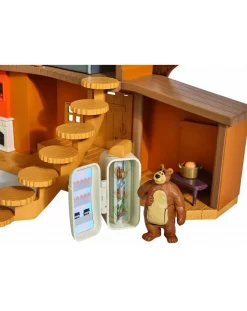 Masha&Orso Giochi Interattivi E Prescolari-Masha & Orso - Casa Grande Di Orso Con Personaggi