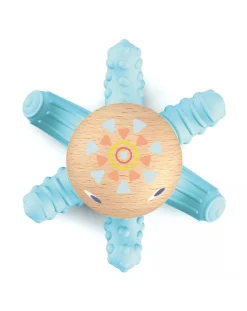 Djeco Giochi Didattici-Massaggiagengive Babysquidi In Legno E Silicone -