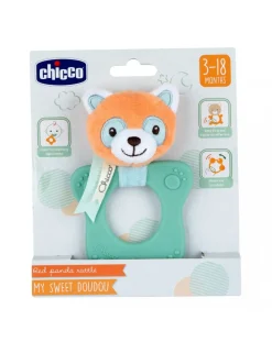 Chicco Sonaglini E Trillini-Massaggiagengive Panda Rosso -