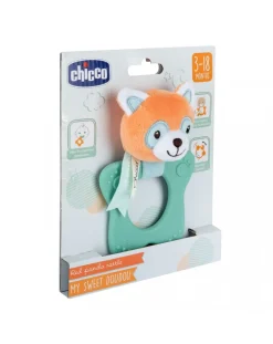 Chicco Sonaglini E Trillini-Massaggiagengive Panda Rosso -