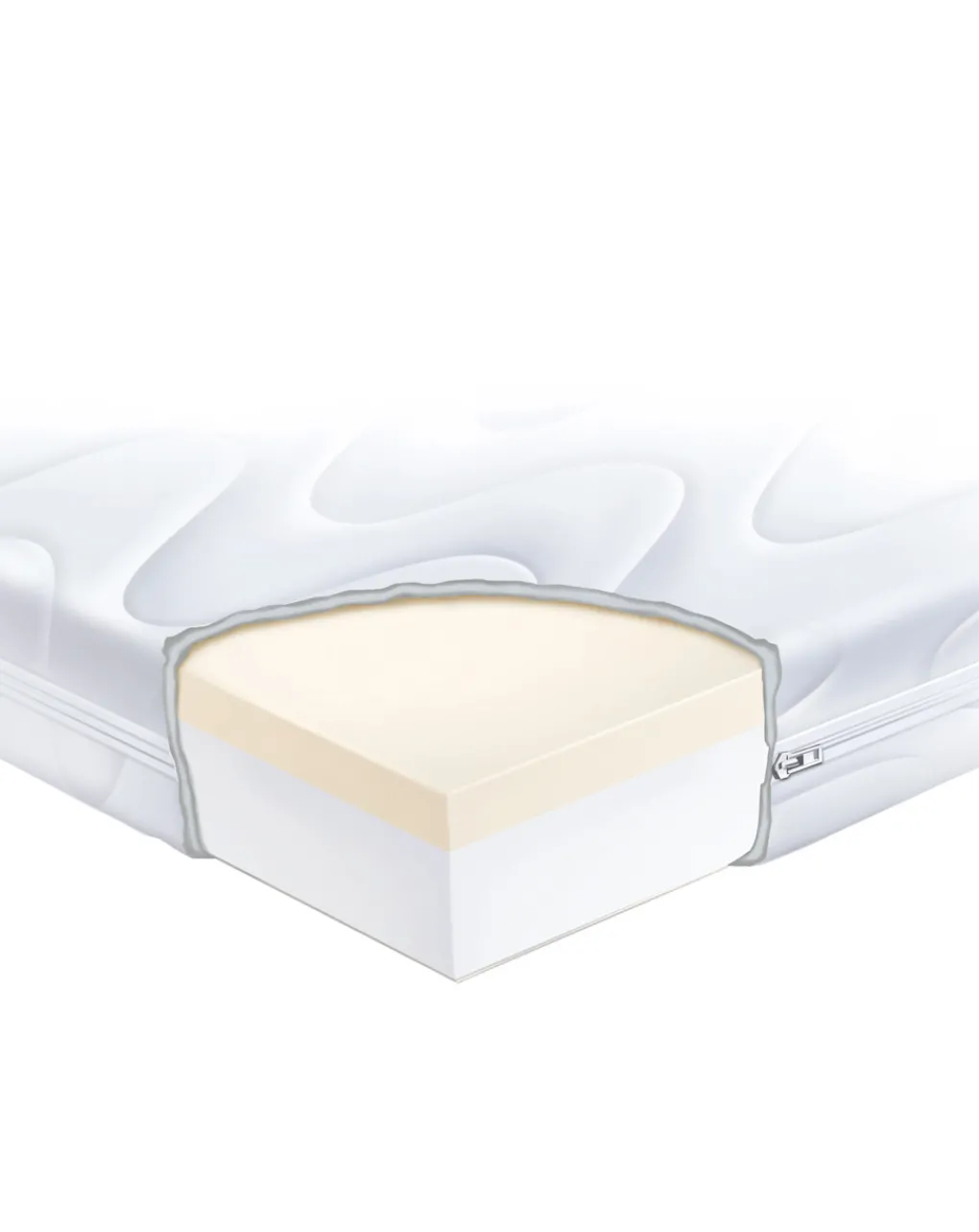 Giordani Materassi E Cuscini-Materasso Memory 125 Cm X 62 Cm
