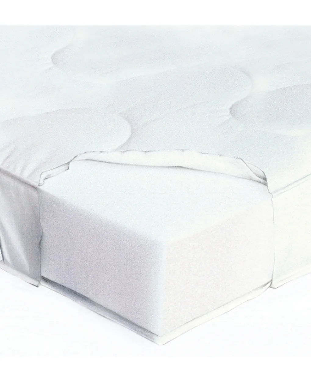 Giordani Materassi E Cuscini-Materasso Trapuntato 120 Cm X 60 Cm