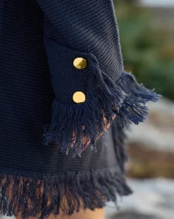 Prenatal Cappotti E Piumini-Maxi Cardigan Premaman Con Frange