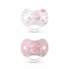 Suavinex Succhietti-Memories Succhietto Silicone 6/18M Tettina Sx Pro 2Pz Rosa
