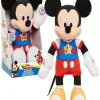 Mickey&minnie Pupazzi Peluche E Dou Dou-Mickey Peluche Musicale 28 Cm - Giochi Preziosi