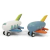 Wood'N'Play Giochi Primi Mesi-Mini Aeroplano In Legno - Wood’N’Play