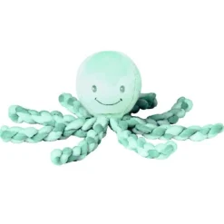 Nattou Bambole Personaggi E Accessori-- Peluche Polipo Verde