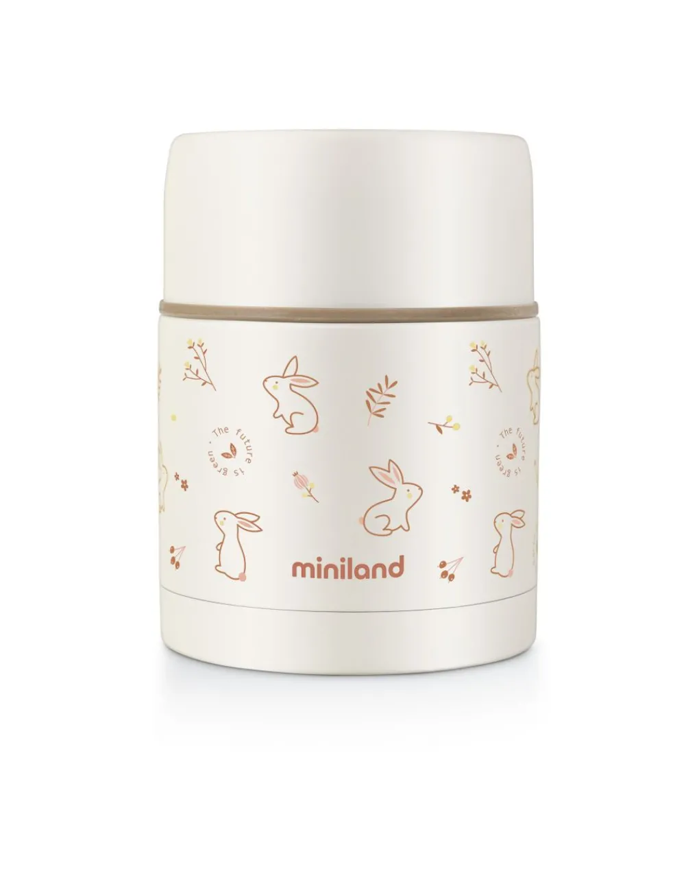 Miniland Thermos E Contenitori Pappa-Nature Food Thermos Bunny 600Ml