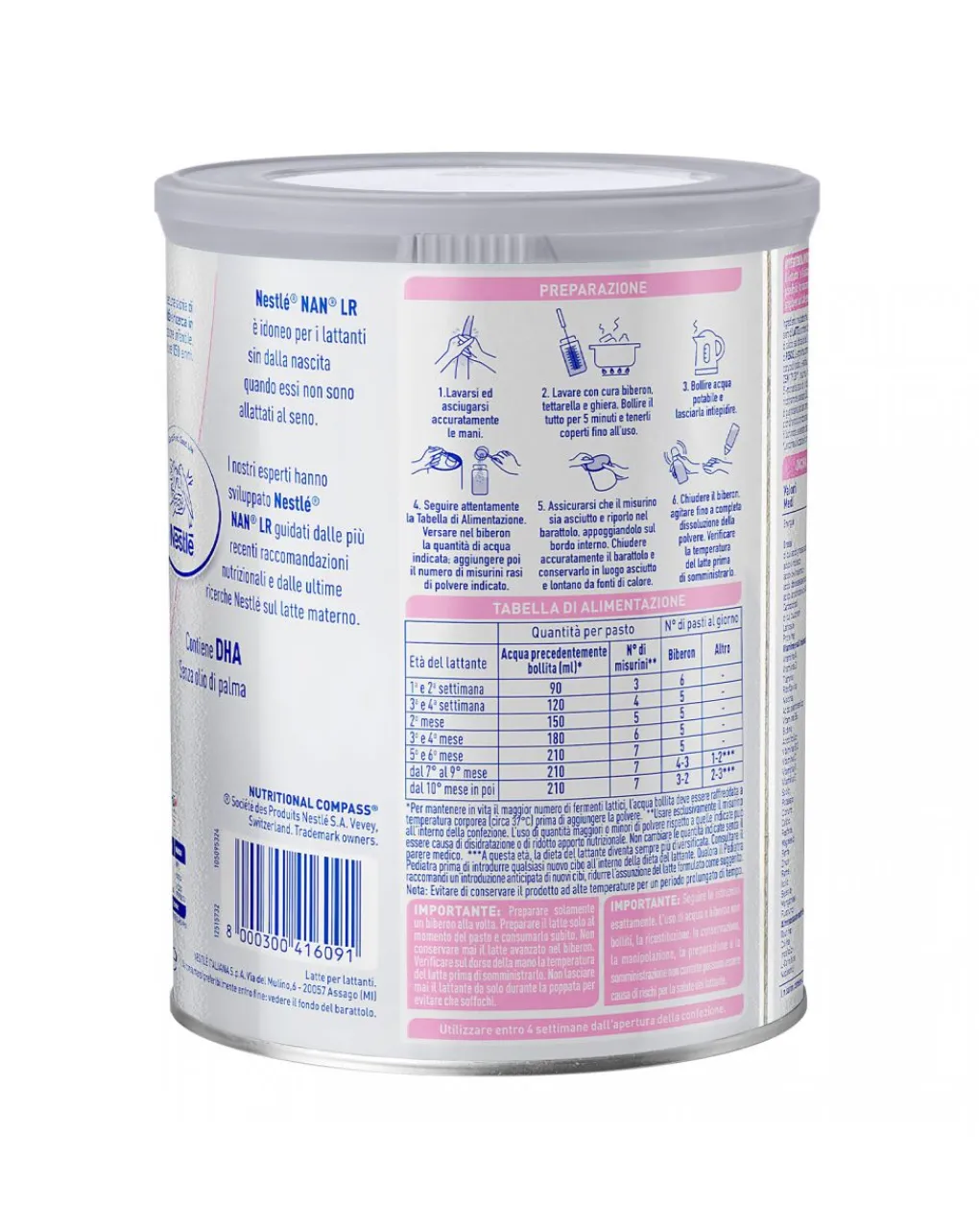 Nestle Latti Speciali-’ - Nan Lr Polvere 800Gr