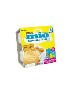 Plasmon Merende Al Latte E Yogurt-Nestle Mio - Merenda Al Latte Biscotto 4X100G