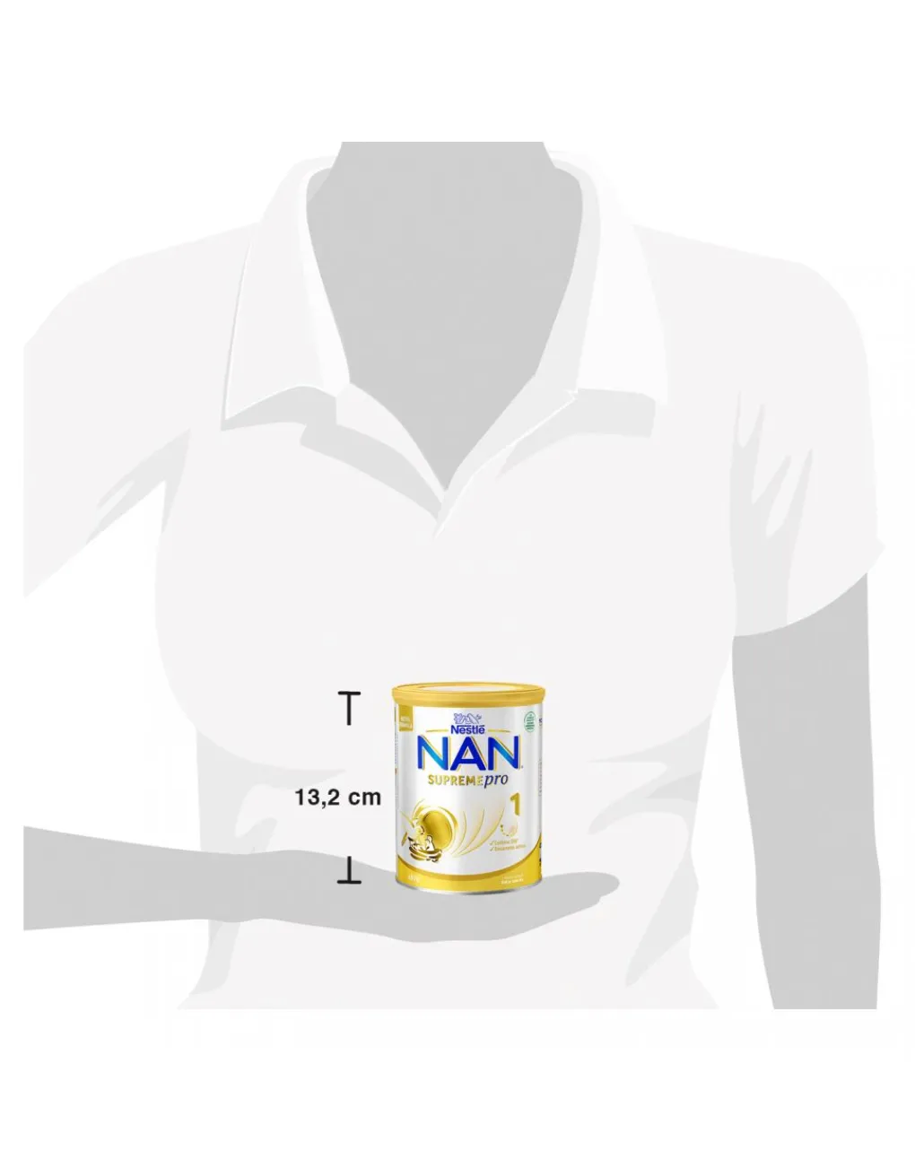 Nestle Latte Neonati 1-Nan Supreme Pro 1 - Dalla Nascita. Latte Per Lattanti In Polvere In Latta Da 400G