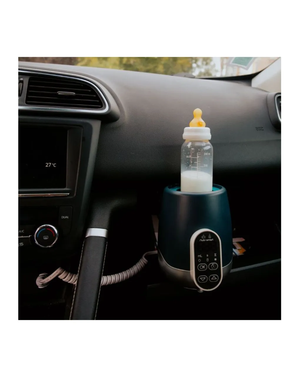 Babymoov Scaldabiberon-Nutrismart Scaldabiberon Digitale Casa Auto (Bagnomaria/Vapore)