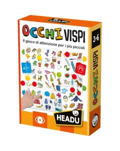 Headu Giochi Didattici-Occhi Vispi Metodo Montessori. Il Gioco Di Attenzione E Logica Per I Piu Piccoli 3/6 Anni -