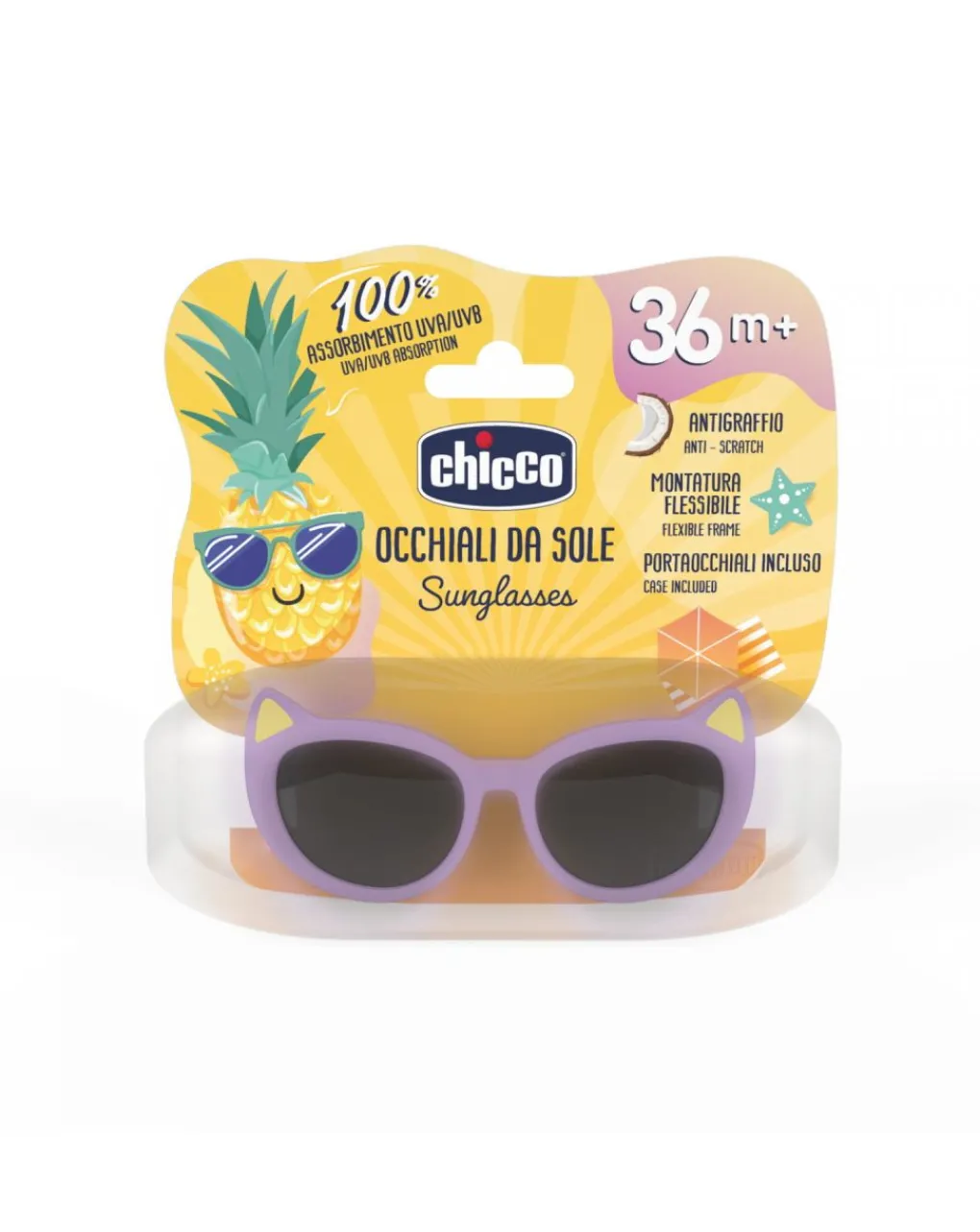 Chicco Accessori Bambina-Occhiali Da Sole 36M+ Viola -