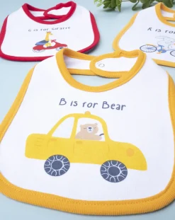Prenatal Bavaglini-Pack 5 Bavaglini Boy