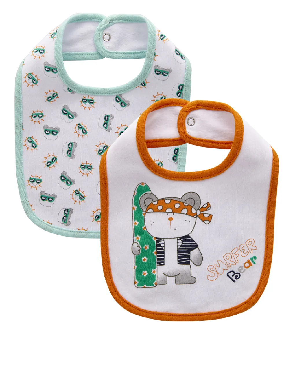 Prenatal Bavaglini-Pack 2 Bavaglini Con Stampa