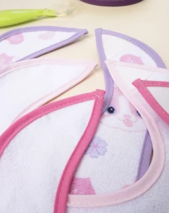Prenatal Bavaglini-Pack 3 Bavaglini Plastificati Girl