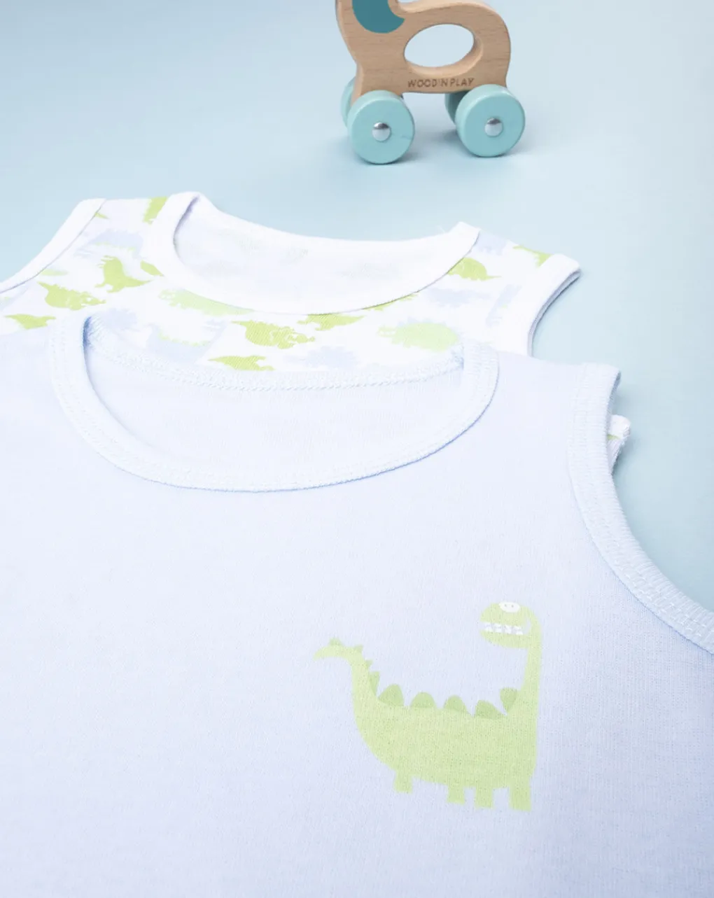 Prenatal Body Intimo E Calze-Pack 2 Body Boy "Dino”